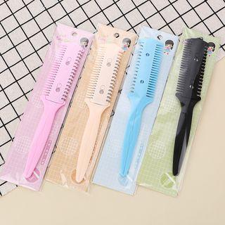 Double Sided Plastic Hair Comb As Shown In Figure - One Size