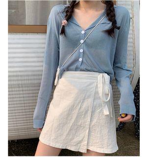 Front Knot Light Jacket