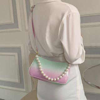 Croc Grain Ombre Crossbody Bag