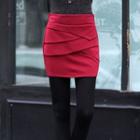 Asymmetric Tiered Skirt
