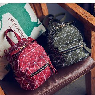 Argyle Mini Backpack