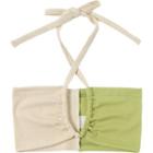 Halter Two Tone Top