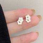 Flower Stud Earring 1 Pair - Earrings - One Size