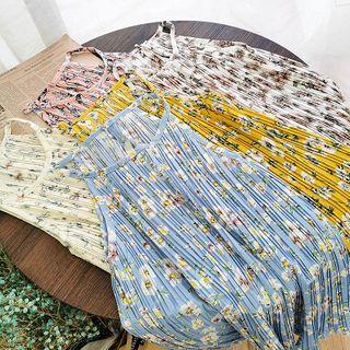 Flower Print Halter Top