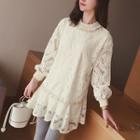 Embellished Lace Minidress