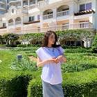 Padded Shoulder T-shirt