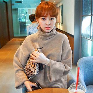 Turtle Neck Chunky Sweater