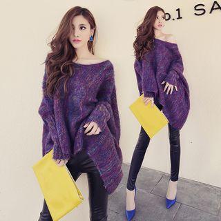 Oversized Melange Sweater