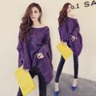 Oversized Melange Sweater