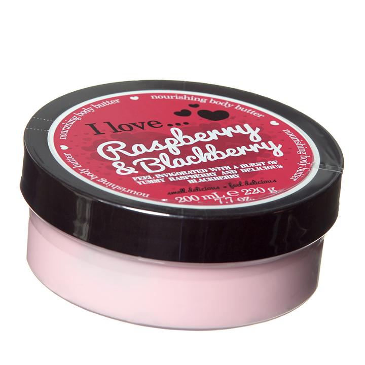 I Love  - Raspberry And Blackberry Nourishing Body Butter 200ml/7.7oz