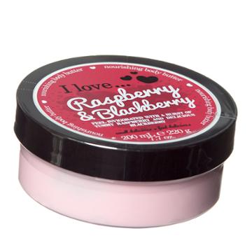I Love  - Raspberry And Blackberry Nourishing Body Butter 200ml/7.7oz