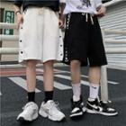 Two-tone High-waist Shorts