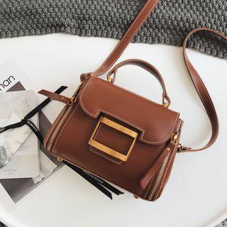 Metal Buckle Crossbody Bag