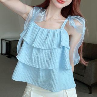 Layered Flowy Camisole Top