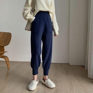 Crop Knit Sweatpants