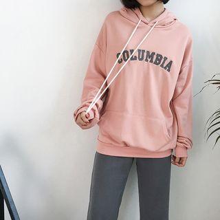 Litter Printed Long-sleeve Hoodie