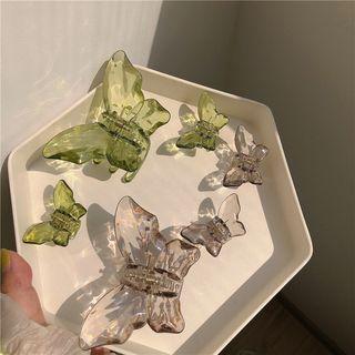 Set Of 3: Butterfly Hair Claw
