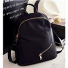 Zip Detailed Backpack