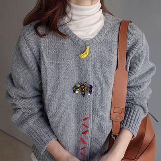 Bee Beaded Cardigan