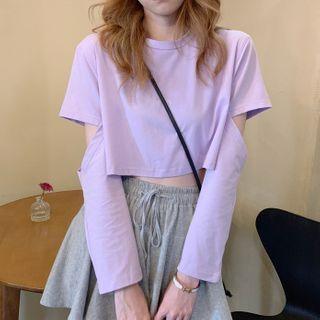 Long Sleeve Crop Top
