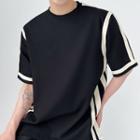 Short Sleeve Color Block Oversized T-shirt