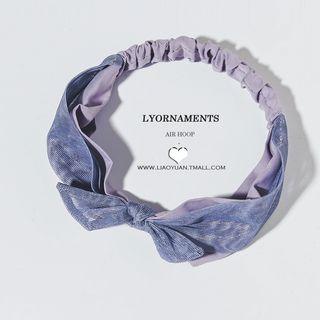 Panel Bow Headband