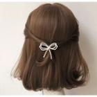 Bead Ribbon Accent Hair Clip