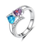 Heart Cz Ring