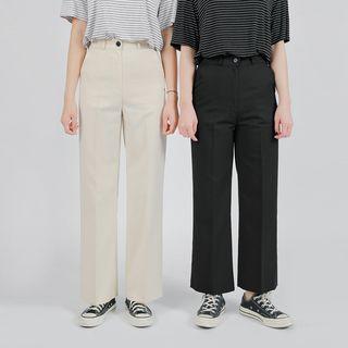 Semi Wide-leg Dress Pants (petite/tall)