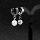 Ball Earring 1 Pair - Silver - One Size
