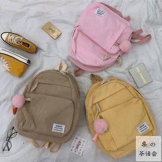 Retro Corduroy Backpack