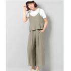 Set: Flared Camisole Top + Wide Leg Pants