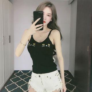 Suspender Knit Vest Top