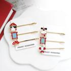 Set: Alloy Cat / Fan / Kite / Chinese Characters Hair Pin