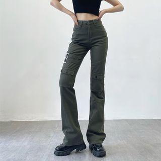 Cargo Bootcut Pants