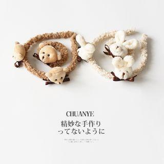 Chenille Animal Hair Tie / Scrunchie