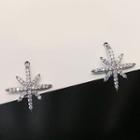 Alloy Rhinestone Star Earring 1# - 1 Pair - As Shown In Figure - One Size