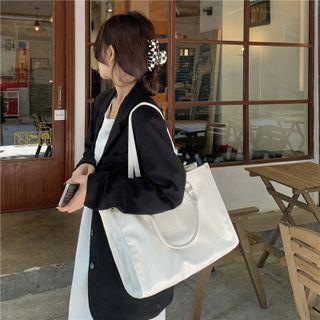 Croc Grain Carryall Bag White - One Size