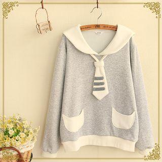 Sailor Collar Pullover