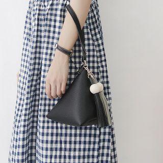 Tasseled Pyramid Handbag