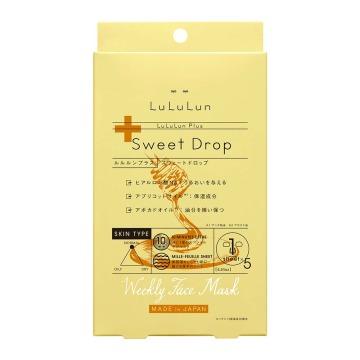 Lululun - Plus Weekly Face Mask (sweet Drop) 5 Pcs