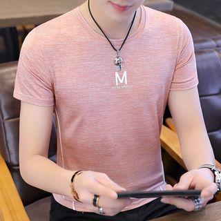 Short-sleeve Letter T-shirt / Set