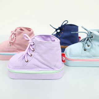 Contrast-zip Sneaker Pouch (s) Random Color - One Size