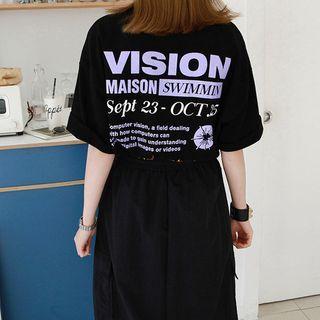 Vision Printed Loose-fit T-shirt