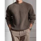 Wool Blend Rib-knit Sweater In 10 Colors