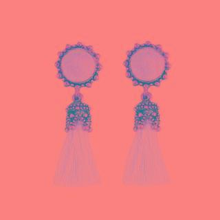 Retro Fringed Drop Earring