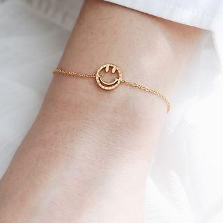 Alloy Smiley Bracelet As Shown In Figure - One Size
