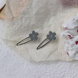 Acrylic Flower Hair Clip 1 Pc - Acrylic Flower Hair Clip - One Size
