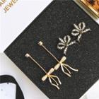 Ribbon Ear Stud Crown - One Size