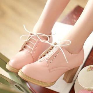Heel Oxfords